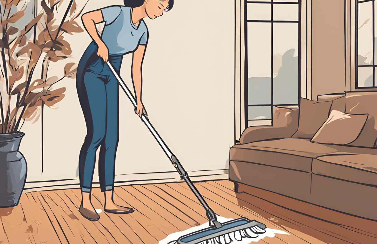 how to clean engineered hardwood floors